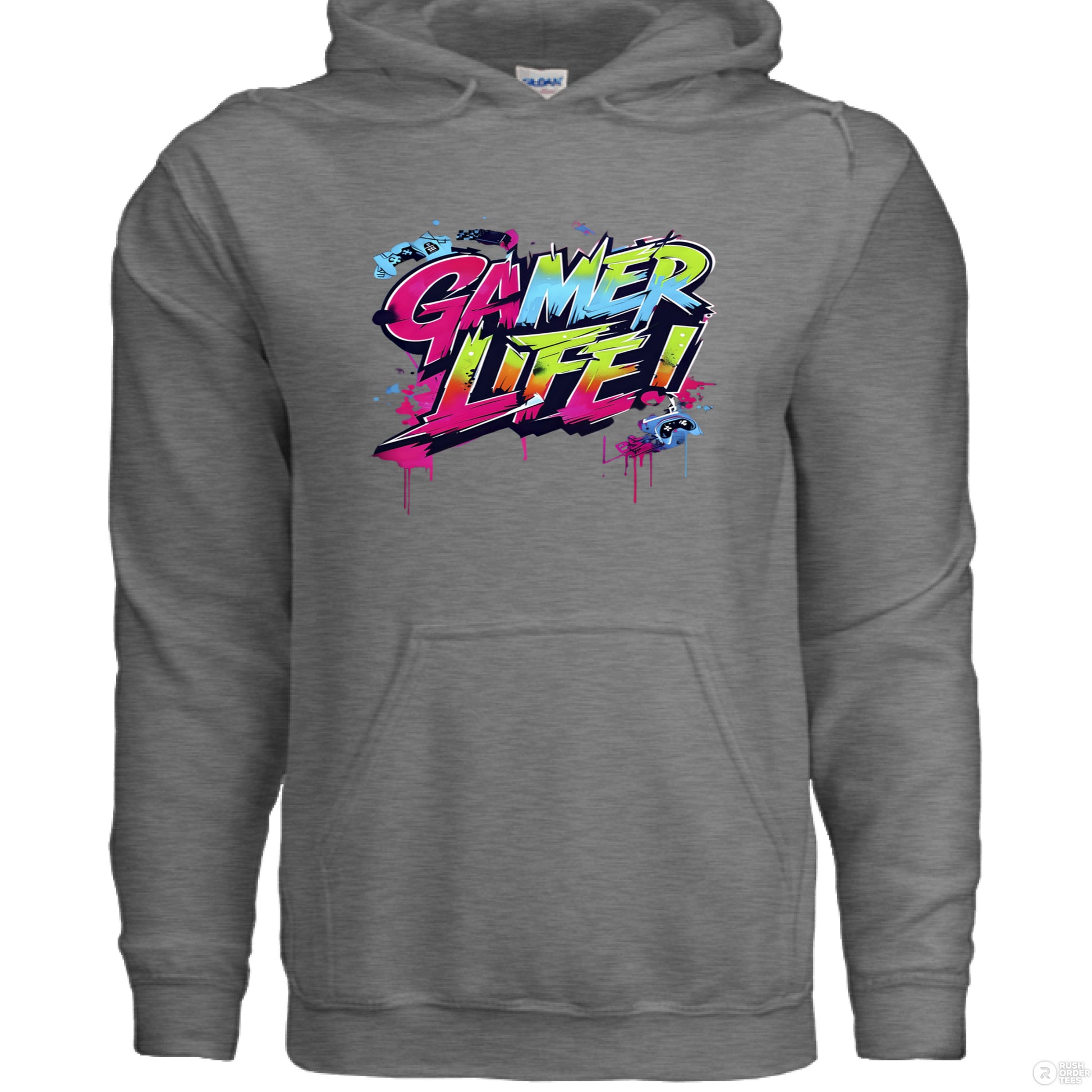 GRAPHITE HEATHER - FRONT